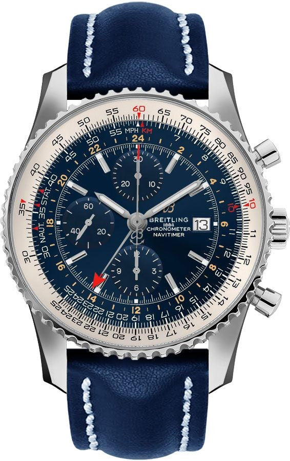 Breitling Navitimer 1 GMT 46mm Automatic Men's Watch A24322121C2X1