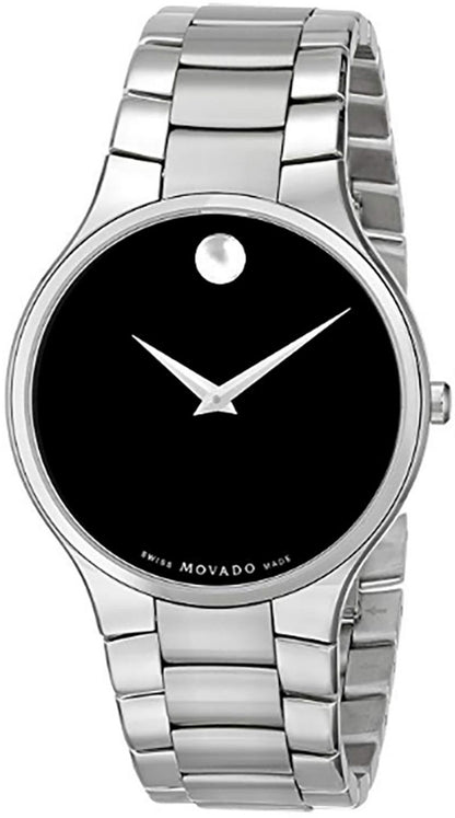 Movado Serio Black Dial Watch for Men 0607283