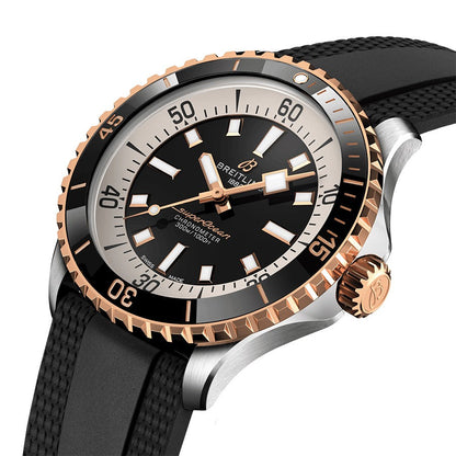 Breitling Superocean Automatic 42 Steel & Rose Gold Men's Watch U17375211B1S1