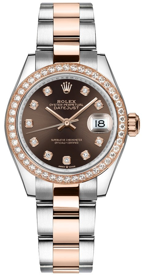 Rolex Datejust 31 Chocolate Diamond Dial Women's Watch 278381RBR-0027