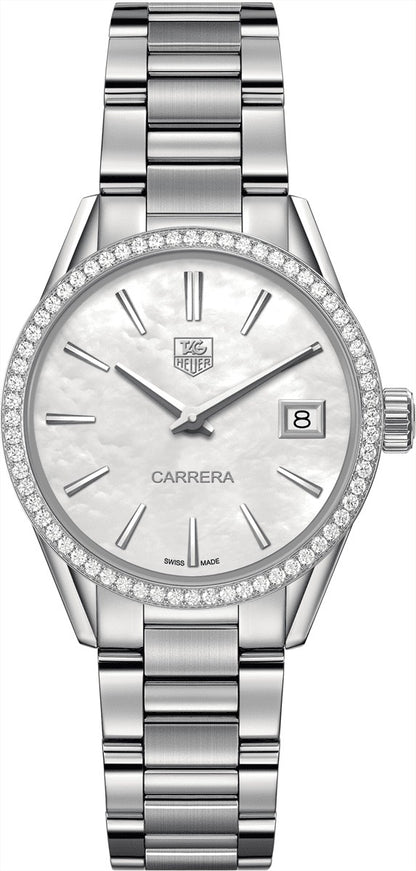 Tag Heuer Carrera Diamond Bezel Ladies Watch WAR1315.BA0778
