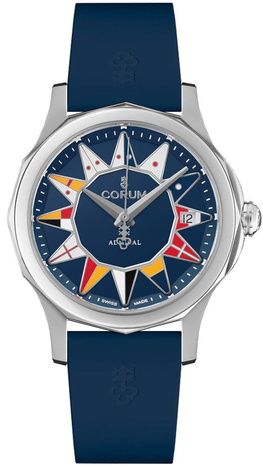 Corum Admiral Legend 38 Blue Dial Luxury Watch 082.200.20/0373 AB12