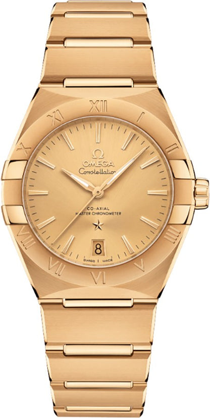 Omega Constellation 18k Yellow Gold Women's Watch 131.50.36.20.08.001