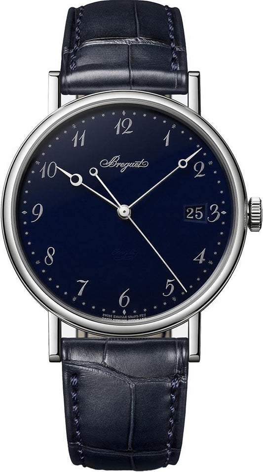 Breguet Classique Date Blue Dial Men's Watch 5177BB/2Y/9V6