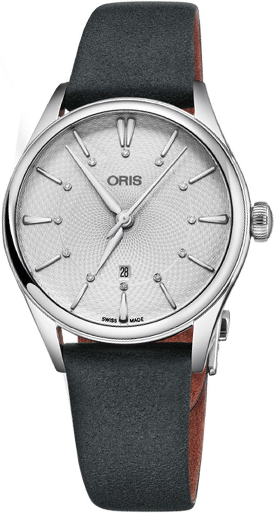 Oris Artelier Date Diamonds 56177244051LS-Black