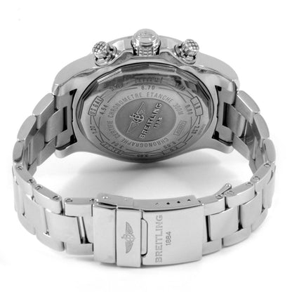 Breitling Super Avenger II Steel Volcano Black A13371111B2A1