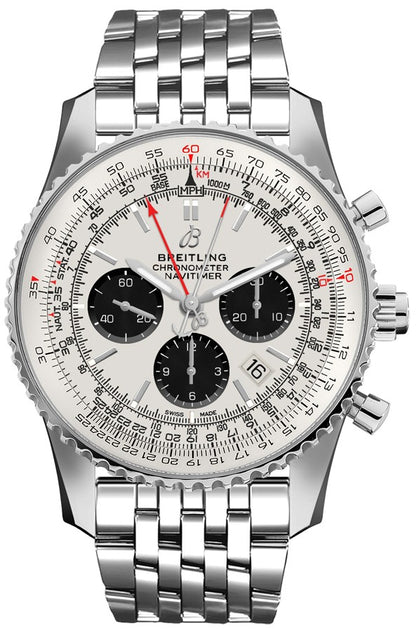 Breitling Navitimer Chronograph Rattrapante Men's Watch AB0311211G1A1