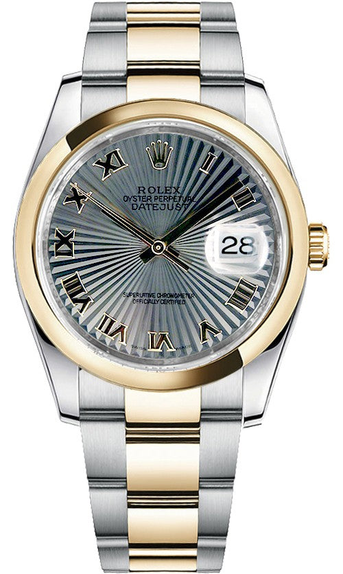 Rolex Datejust 36 Automatic Gold & Steel Watch 116203
