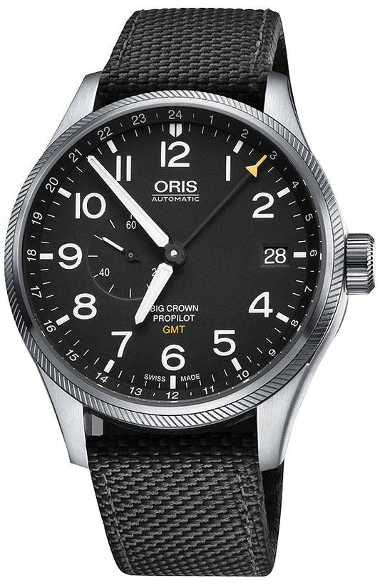 Oris Big Crown ProPilot GMT Small Seconds Men's Watch 74877104164FS
