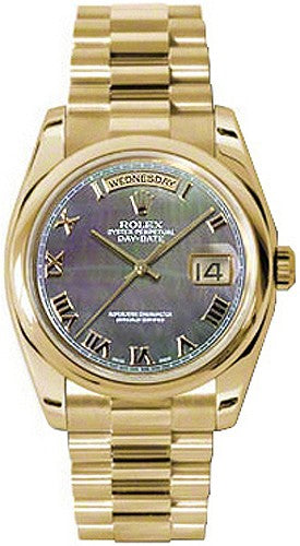 Rolex Day-Date 36 President Bracelet Gold Watch 118208