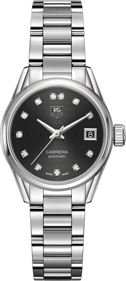 Tag Heuer Carrera Black Diamond Dial Women's Watch WAR2413.BA0776