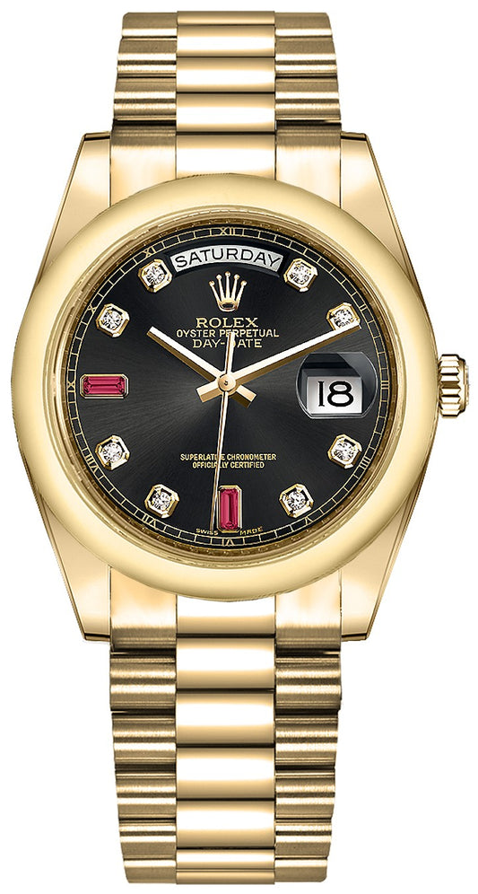 Rolex Day-Date 36 Gold Watch 118208-0323