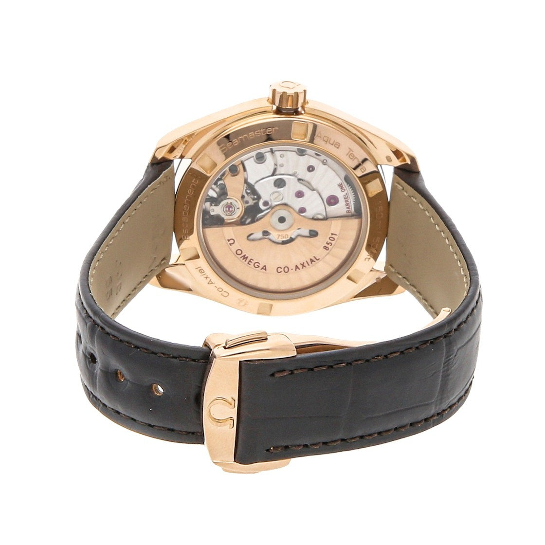 Omega Seamaster Aqua Terra Solid 18k Rose Gold Men's Watch 231.53.39.21.06.001