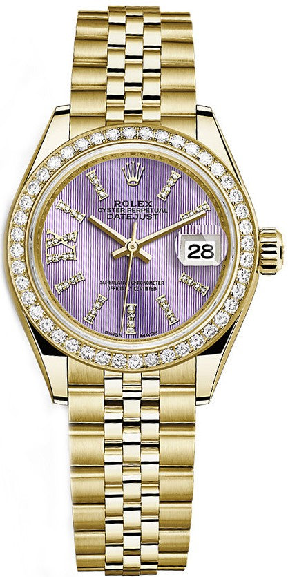 Rolex Lady-Datejust 28 Yellow Gold Watch 279138RBR-0011