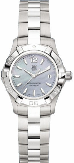 Tag Heuer Aquaracer Blue Mother of Pearl Women's Watch WAF1417.BA0823