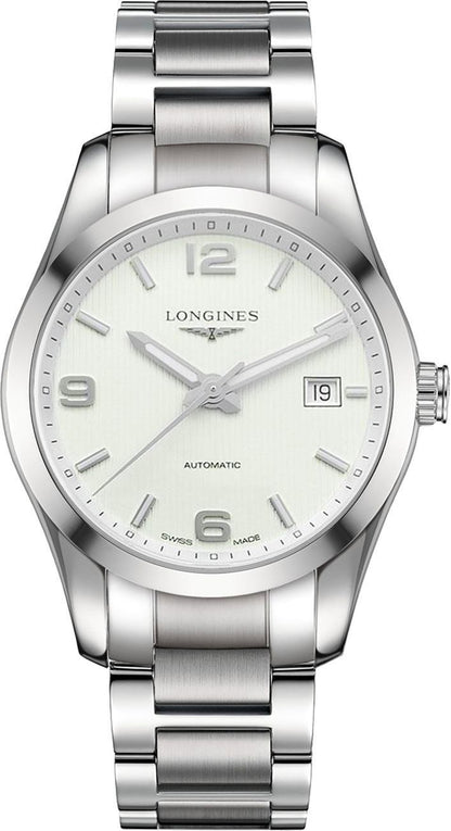 Longines Conquest Classic Silver Dial Men's Watch L2.785.4.76.6