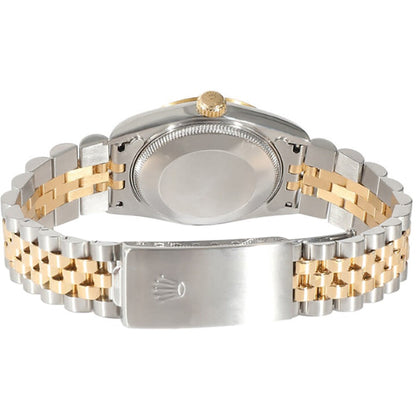 Rolex Datejust 31 Steel & Yellow Gold White Dial Women's Watch 68273