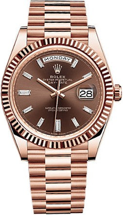 Rolex Day-Date 40 Rose Gold Men's Watch 228235-0003