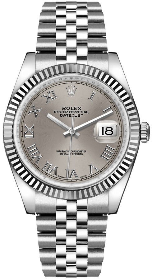 Rolex Datejust 36 Roman Numeral Dial Watch 116234
