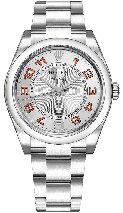 Rolex Air King Oyster Perpetual 34mm Domed Bezel Unisex Watch 114200