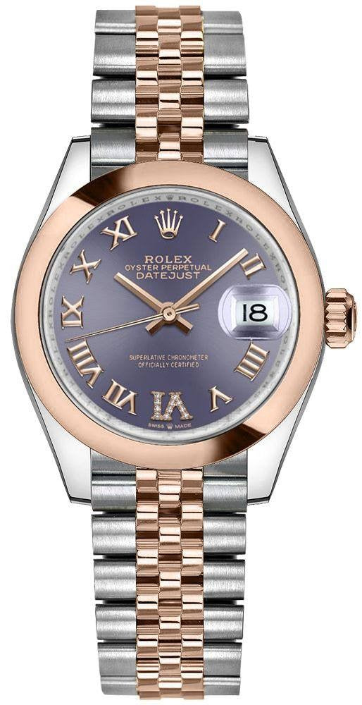 Rolex Datejust 31 Diamond Roman Numeral VI Women's Watch 278241-0020