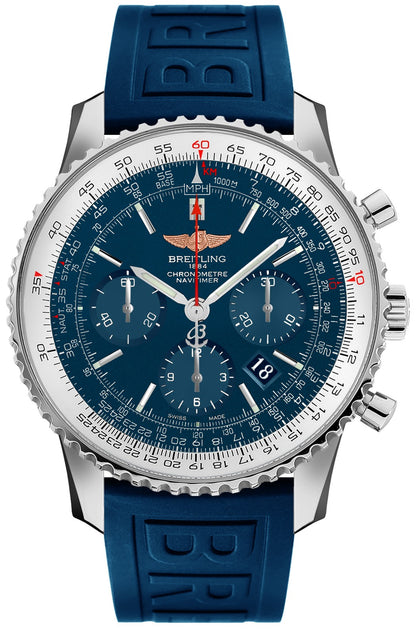 Breitling Navitimer 01 46 Blue Dial Automatic Men's Watch AB012721/C889-160S
