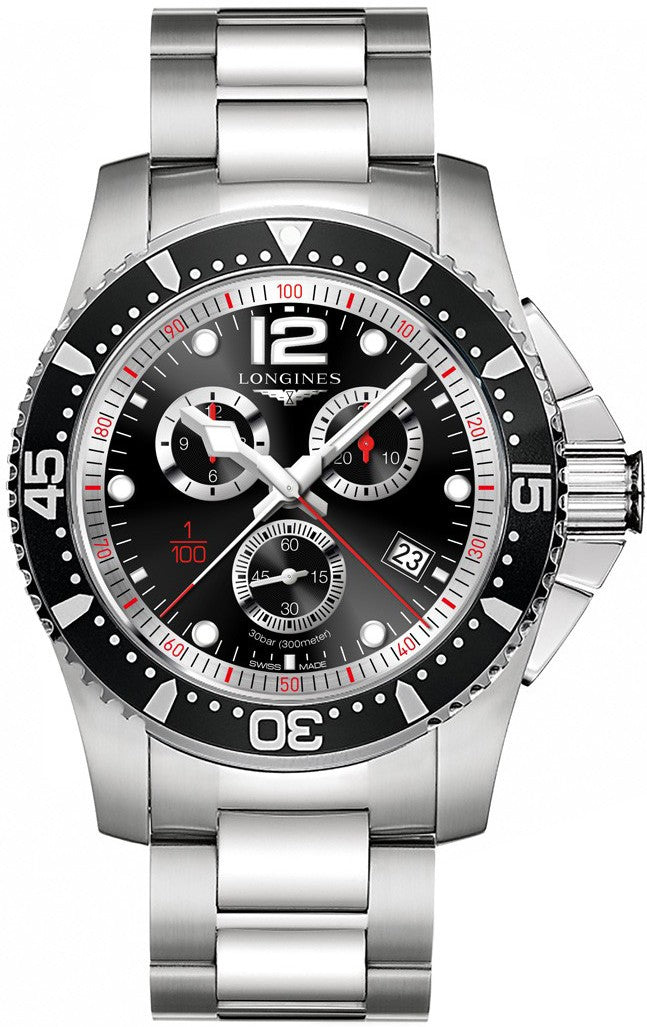 Longines Hydroconquest Quartz 47mm Men's Watch L3.843.4.56.6