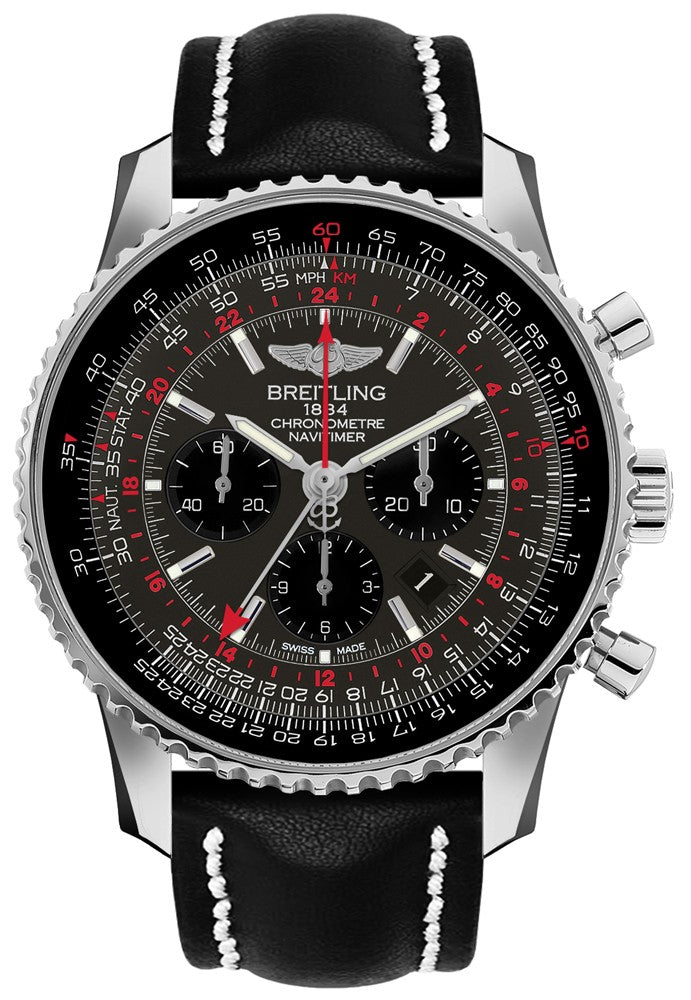 Breitling Navitimer GMT Chronograph Men's Watch AB04413A/F573-441X