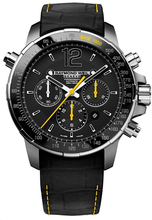 Raymond Weil Nabucco Black Dial Men's Watch 7850-TIR-05207