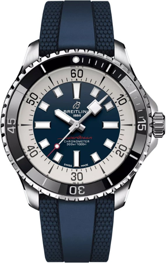 Breitling Superocean Automatic 44 Blue Dial Men's Watch A17376211C1S1