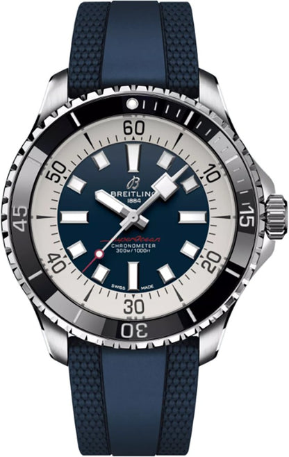 Breitling Superocean Automatic 44 Blue Dial Men's Watch A17376211C1S1