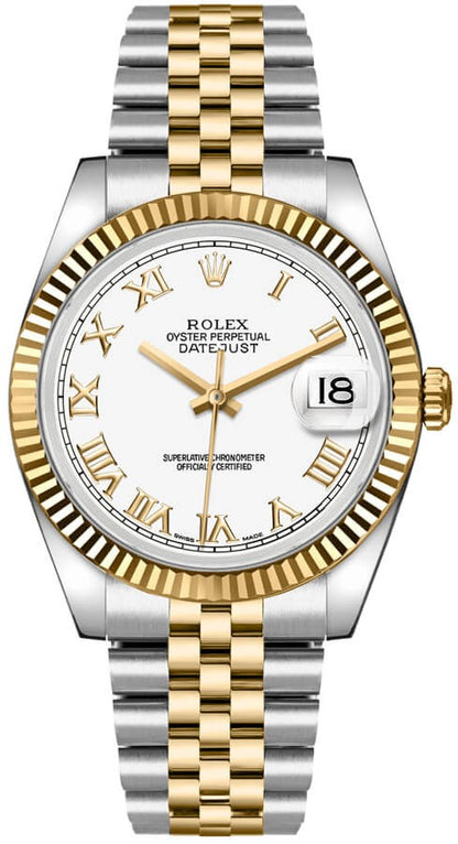 Rolex Datejust 36 White Dial Watch 116233-0149