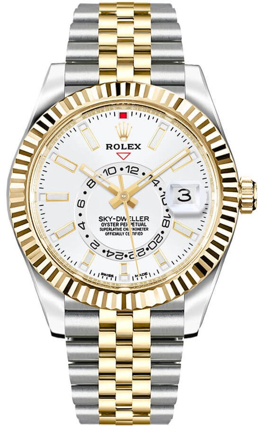 Rolex Sky-Dweller Jubilee Bracelet Men's Luxury Watch 326933-0010