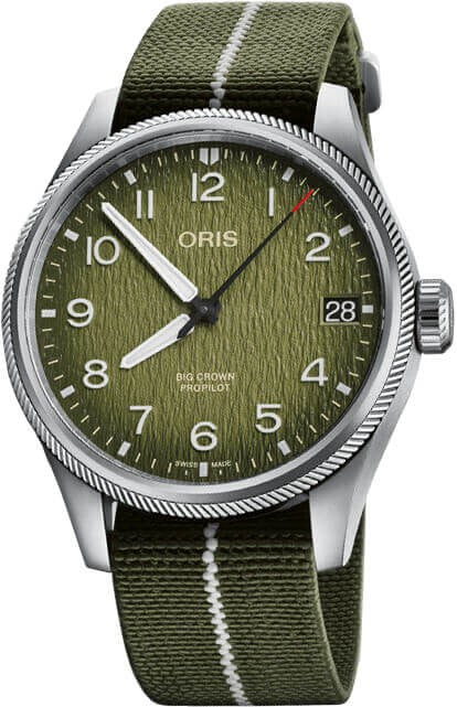 Oris Big Crown ProPilot Okavango Air Rescue Limited Edition Men's Watch 75177614187FS-SET