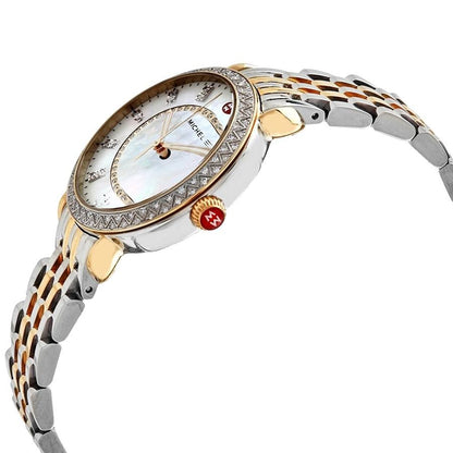Michele Sidney Classic Two-Tone Women's Watch MWW30B000002