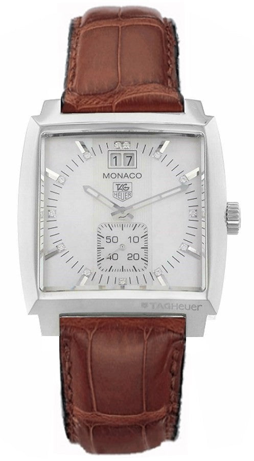 Tag Heuer Monaco White Dial Midsize Watch WAW1318.FC6178