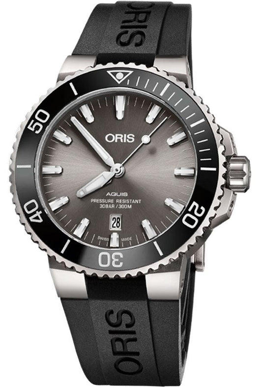 Oris Aquis Titanium Date Men's Watch 73377307153RS