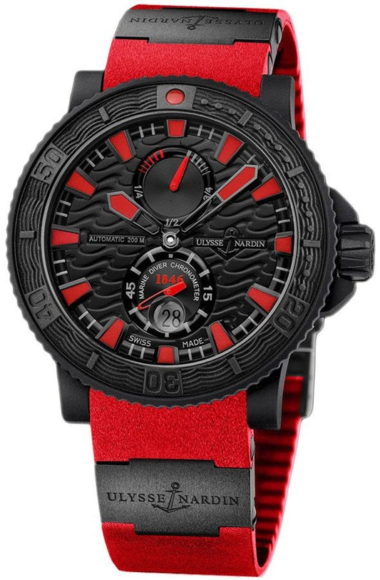 Ulysse Nardin Marine Diver Black Sea Automatic Men's Watch 263-92-3C
