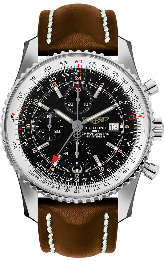 Breitling Navitimer 1 GMT 46 Steel Men's Watch A2432212/B726-443X