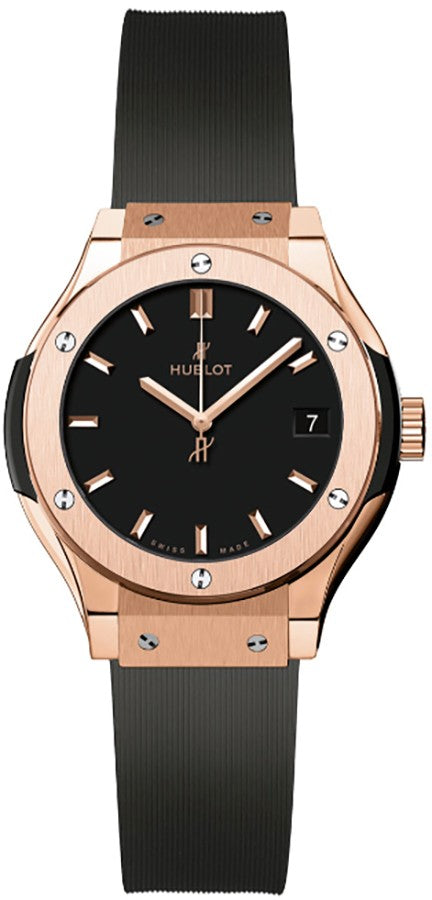 Hublot Classic Fusion Rose Gold 33mm Women's Watch 581.OX.1181.RX
