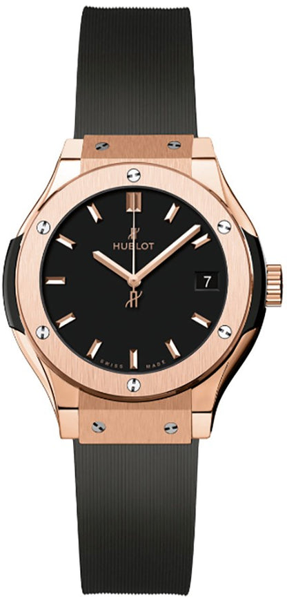 Hublot Classic Fusion Rose Gold 33mm Women's Watch 581.OX.1181.RX