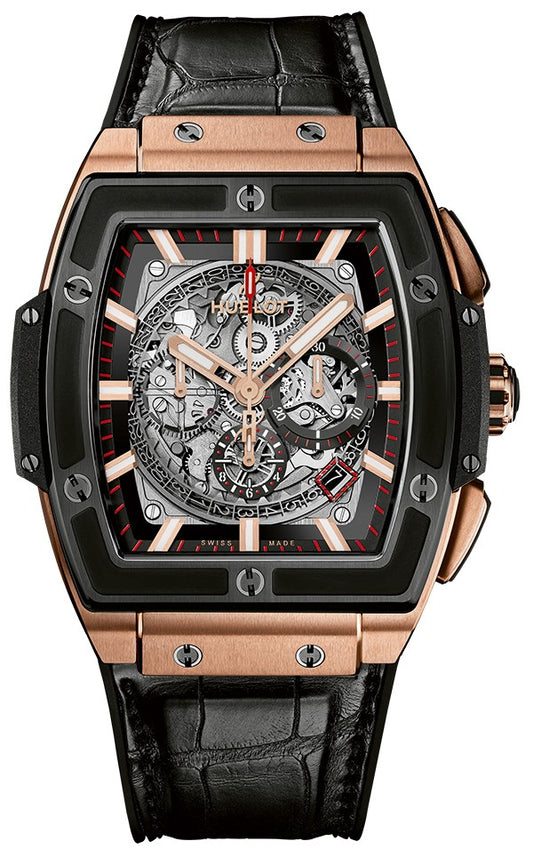 Hublot Spirit of Big Bang Rose Gold & Ceramic Men's Watch 601.OM.0183.LR