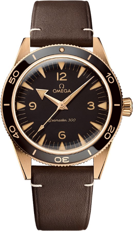 Omega Seamster 300 Bronze Gold 41mm Men's Watch 234.92.41.21.10.001