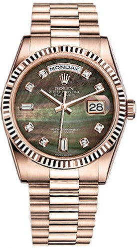 Rolex Day-Date 36 Solid 18K Rose Gold Watch 118235-0007