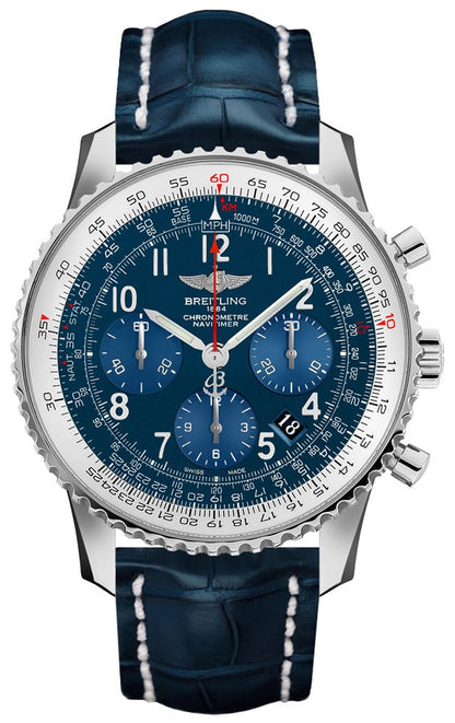 Breitling Navitimer 01 43 Blue Dial Men's Watch AB0121C4/C920-732P