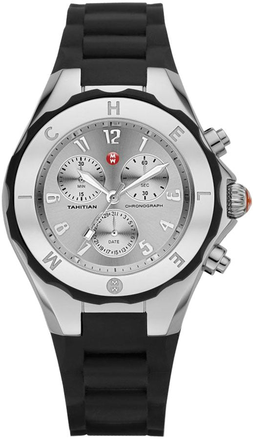 Michele Tahitian Jelly Bean Silver Dial Women's Watch MWW12F000033