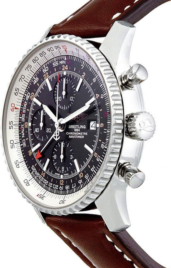 Breitling Navitimer 1 GMT 46 Steel Men's Watch A2432212/B726-443X