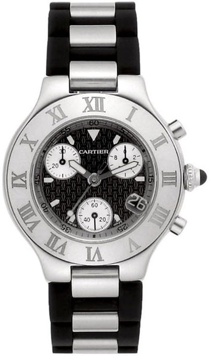 Cartier Must 21 Chronoscaph Men's Watch W10125U2