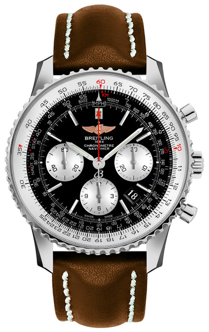 Breitling Navitimer 01 43 Black Dial Men's Watch AB012012/BB01-437X