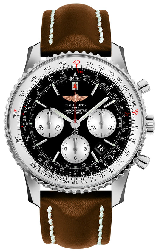 Breitling Navitimer 01 43 Black Dial Men's Watch AB012012/BB01-437X